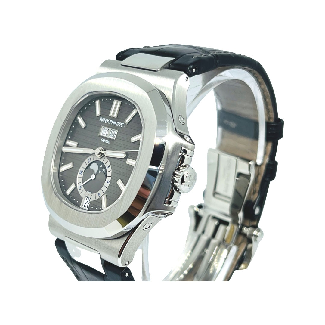 Patek Philippe Nautilus 5726A-001 Annual Calendar Moon Phase Watch