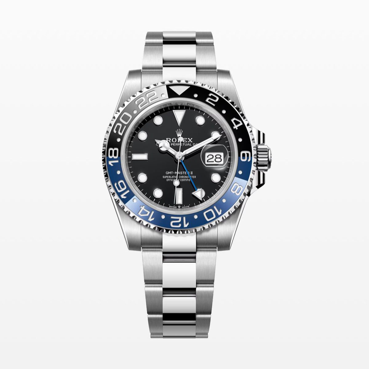 Rolex GMT Master II Batman 40MM S.Steel Watch 126710BLNR