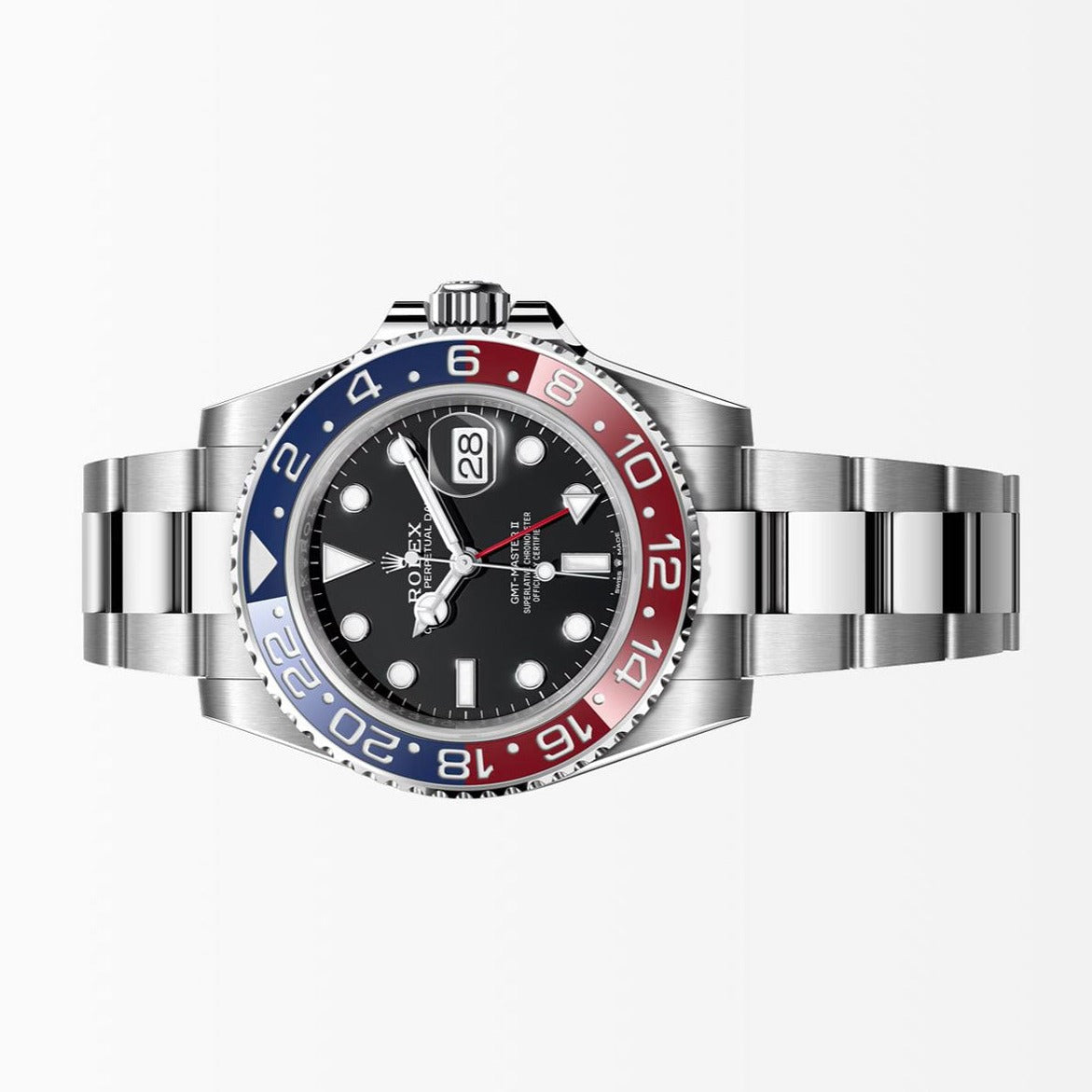 Rolex GMT Master II Pepsi 40MM S.Steel Watch 126710BLRO