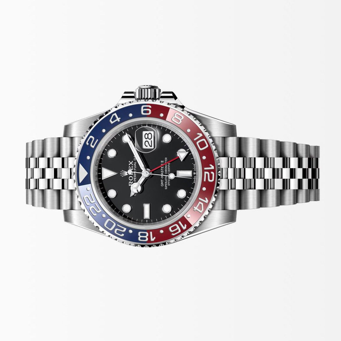 Rolex GMT Master II Pepsi 40MM S.Steel Watch 126710BLRO
