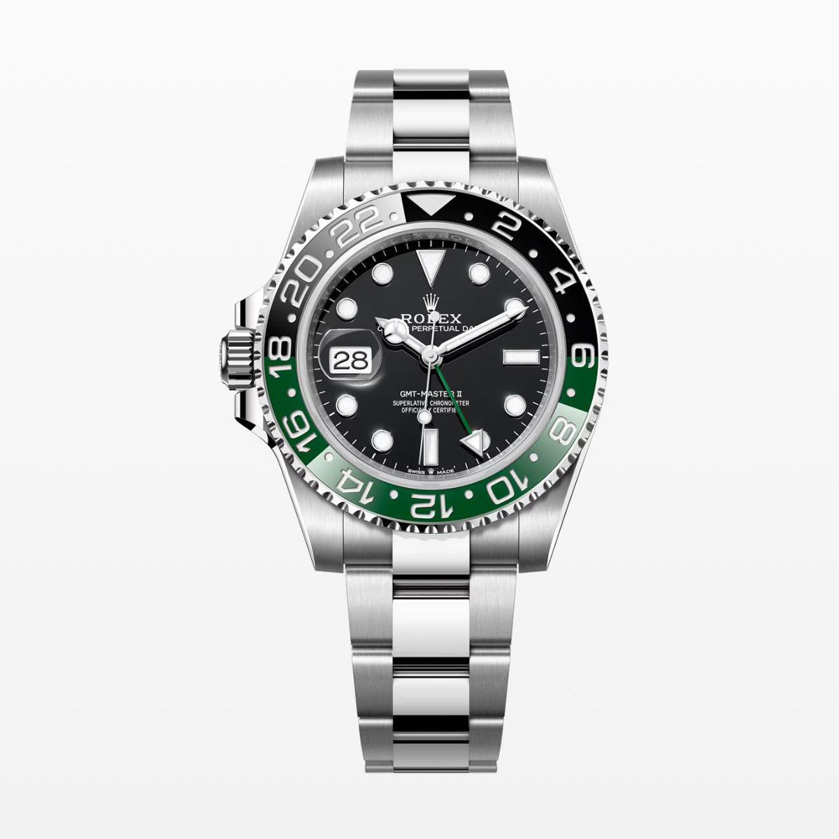 Rolex GMT Master II Sprite 40MM S.Steel Watch 126720VTNR