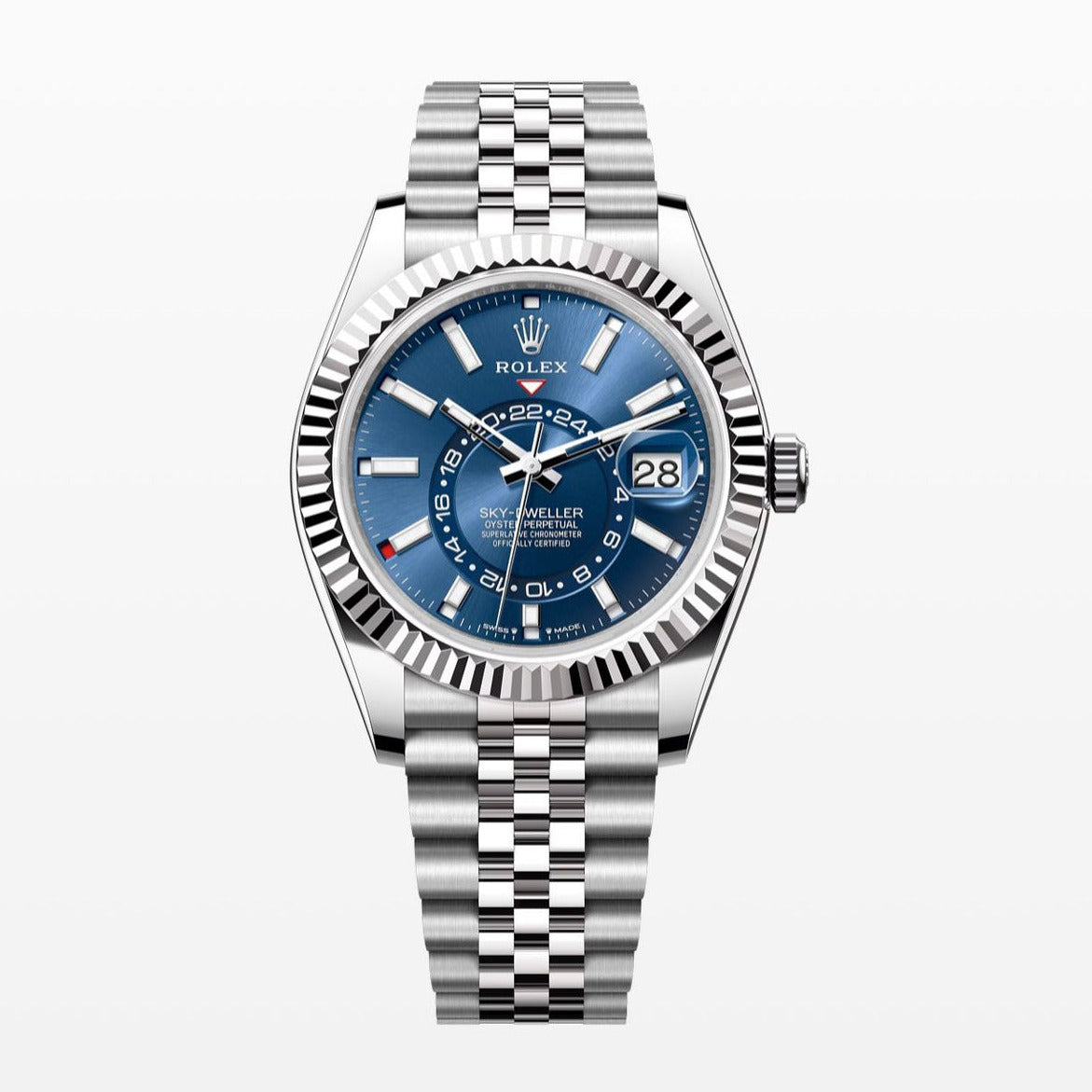 Rolex Sky Dweller Blue Dial 42MM S.Steel Watch 326934