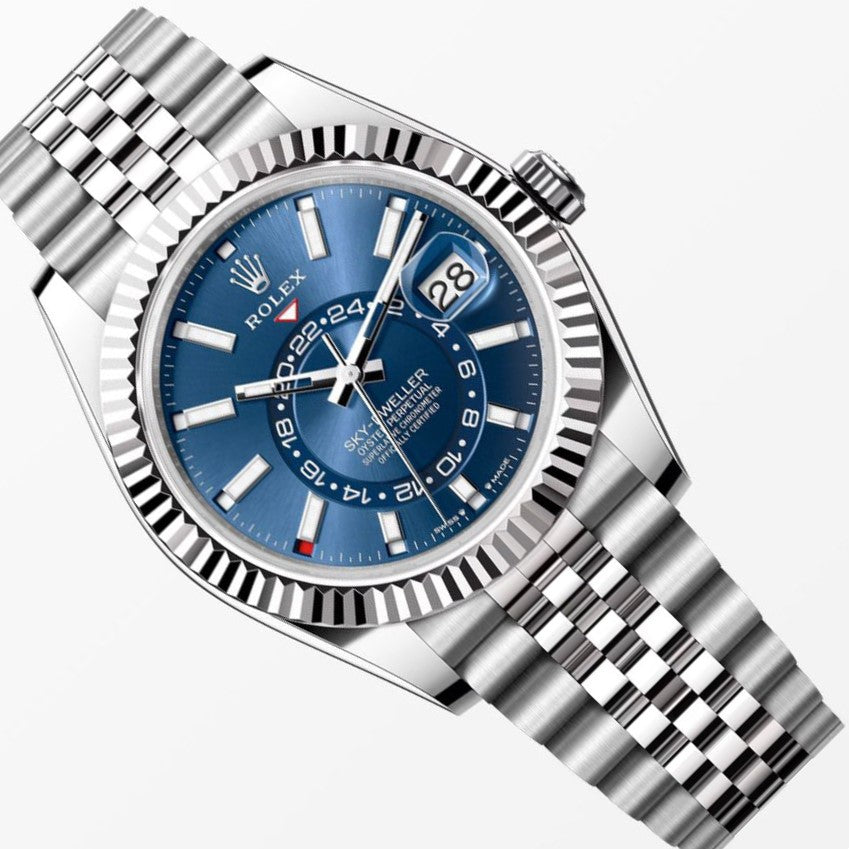 Rolex Sky Dweller Blue Dial 42MM S.Steel Watch 326934