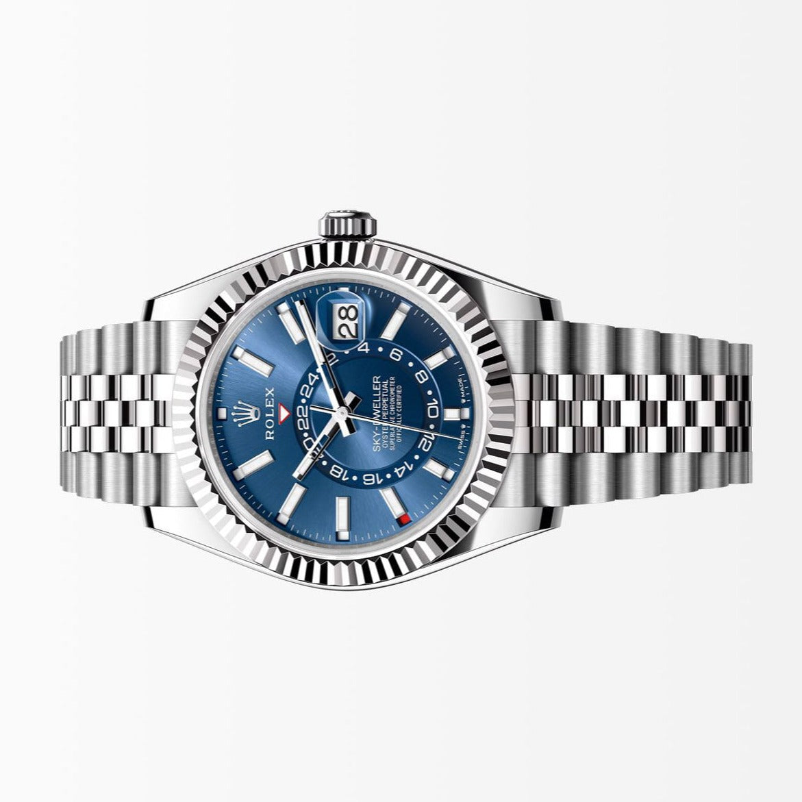 Rolex Sky Dweller Blue Dial 42MM S.Steel Watch 326934